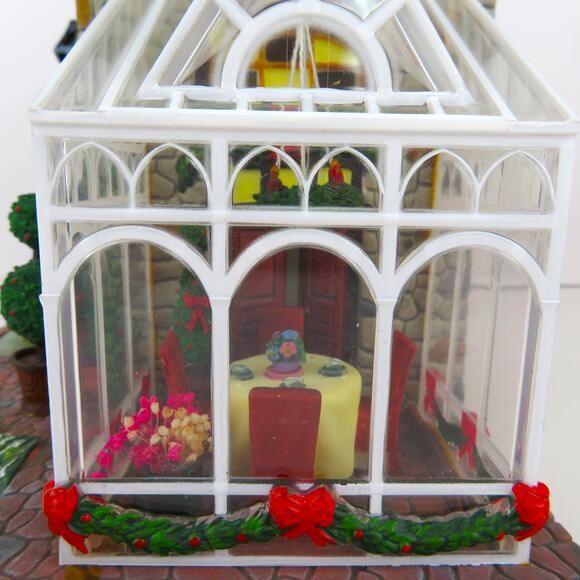 Holiday Time Beautiful Bulbs Porcelain Lighted Village Collectibles House 2004 - Picture 11 of 16